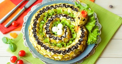 Салат Змейка