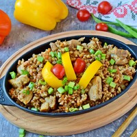 Гречка на сковороде Гречка на сковороде