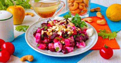 Салат из свеклы без майонеза