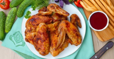 Крылышки в соевом соусе в духовке