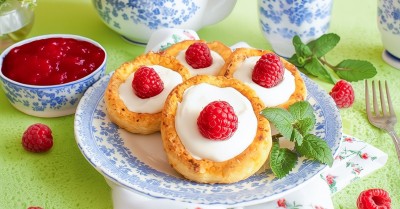 Творожные ватрушки в аэрогриле