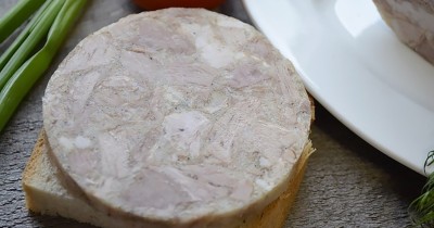 Зельц в бутылке в мультиварке