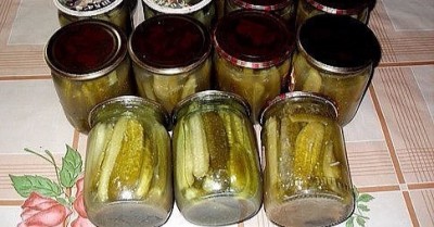 Огурцы горчичные на зиму