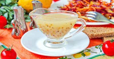 Сладкий соус для салата