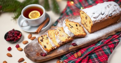 Бездрожжевой творожный штоллен