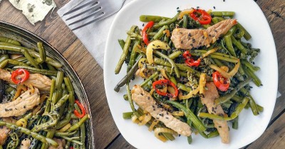 Папоротник орляк по корейски без лука