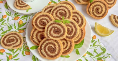 Печенье Улитка с какао