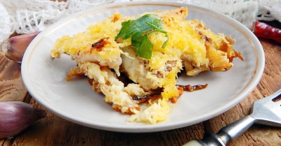 Филе минтая с томатной пастой в духовке