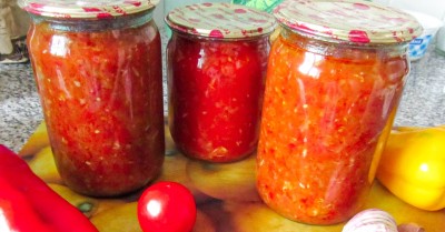 Кетчуп из болгарского перца и помидор на зиму