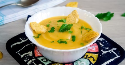 Картофельный суп пюре из белокочанной капусты