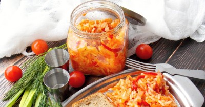 Салат завтрак туриста на зиму фото рецепт