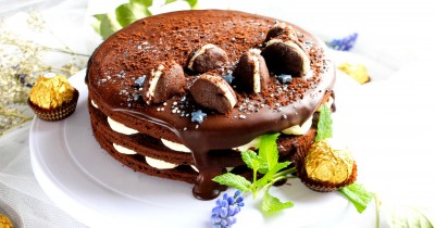 Торт Вупи Пай шоколадный