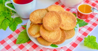 Простое банановое печенье в духовке