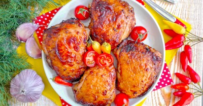 Курица в аэрогриле кусочками с хрустящей корочкой