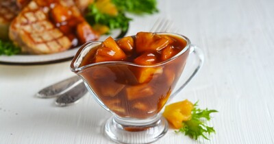 Кисло-сладкий соус с ананасами китайский