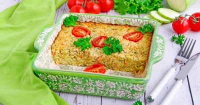 Запеканка овощная с кабачками в духовке