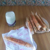 Закусочные рулеты из лаваша