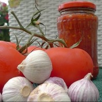 Горькая аджика из перца и помидор на зиму