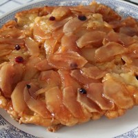 Французский тарт Татен тартатен с яблоками
