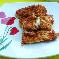 Жареный в сухарях сыр сулугуни отличная закуска