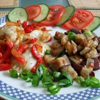 Жареные баклажаны как грибы
