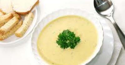 Сырный суп с сельдереем