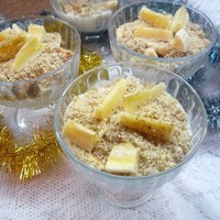 Банановая шарлотка