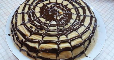 Бисквитный торт Шоколадное наслаждение