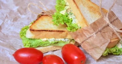 Бутерброды для пикника сэндвич