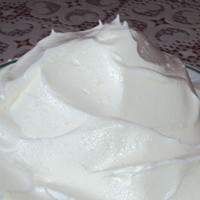 Ванильный крем из сгущёнки с белым шоколадом