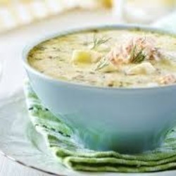 Как сделать более нежным сливочный суп из семги