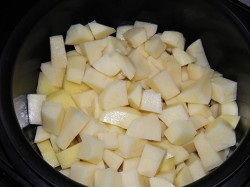 Тушеная картошка с мясом в мультиварке Тушеная картошка с мясом в мультиварке