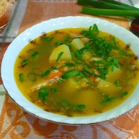 Суп из консервы в мультиварке