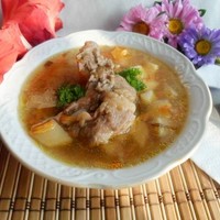 Суп с ребрышками в мультиварке