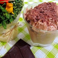 Домашнее мороженое с шоколадом