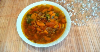 Суп из чечевицы Масурдал