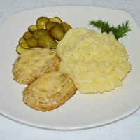 Котлеты рыбные в духовке