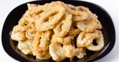 Кальмары в пивном кляре