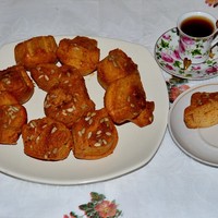 Кексы медовые на кефире