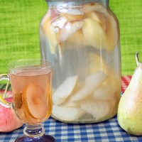 Компот из яблок и груш на зиму