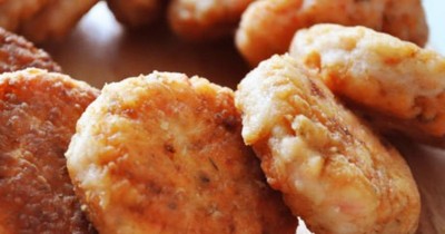 Котлеты из семги и крабовых палочек