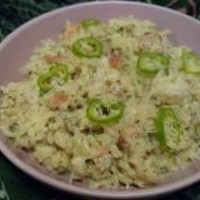 Насыщенное ризотто с морским окунем и сливками