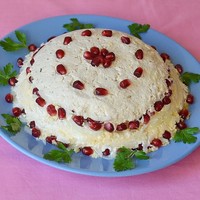 Как приготовить салат с виноградом и орехами картинки Как приготовить салат с виноградом и орехами картинки