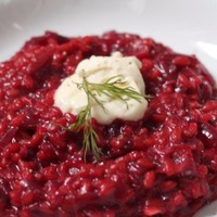 Свекольное ризотто