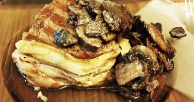 Стейк из говядины на электрогриле