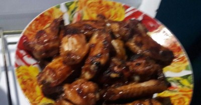 Крылышки в медово-томатном соусе