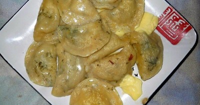 Вареники с картошкой и укропом