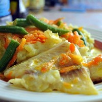 Рыба с овощами в мультиварке
