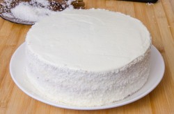 Торт с кокосовой стружкой рецепт с пошагово Торт с кокосовой стружкой рецепт с пошагово