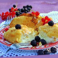 Десерт горячее мороженое